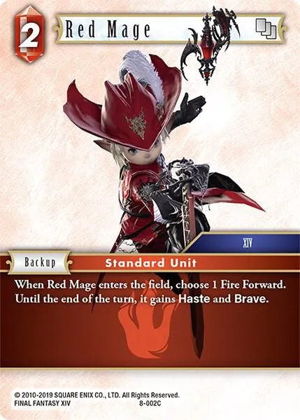 Red Mage - Foil