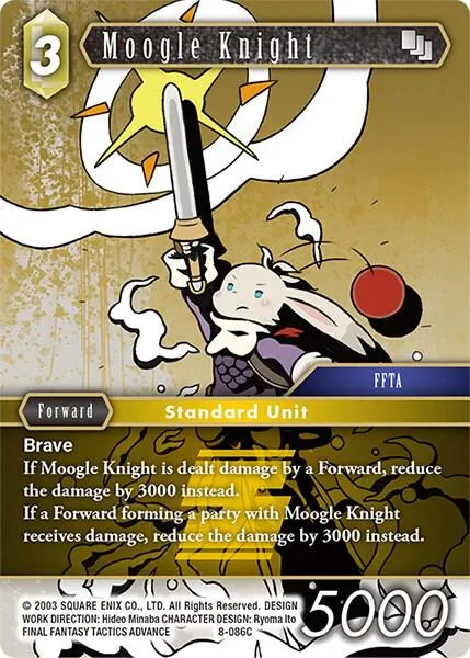Moogle Knight - Foil