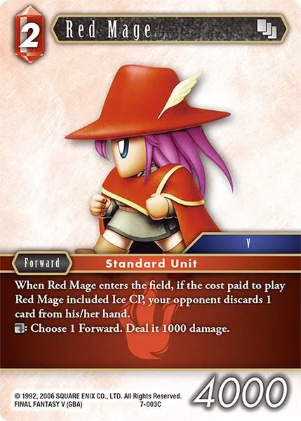 Red Mage - Foil
