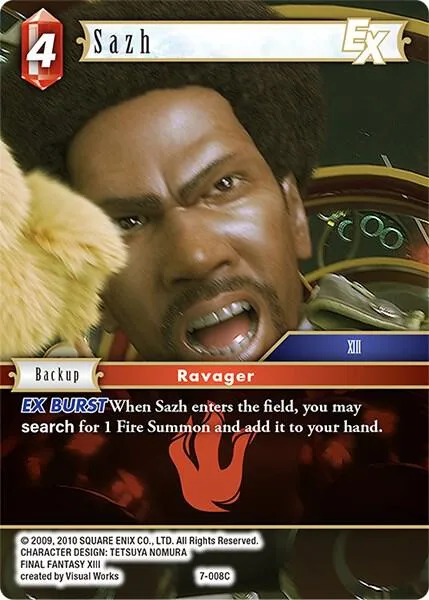 Sazh EX - Foil