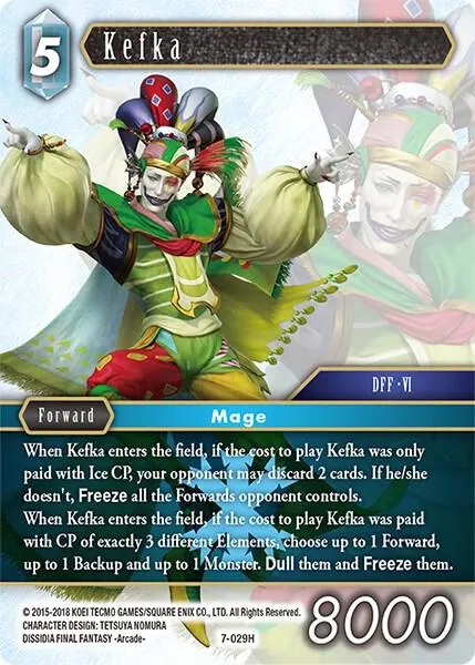Kefka - Foil