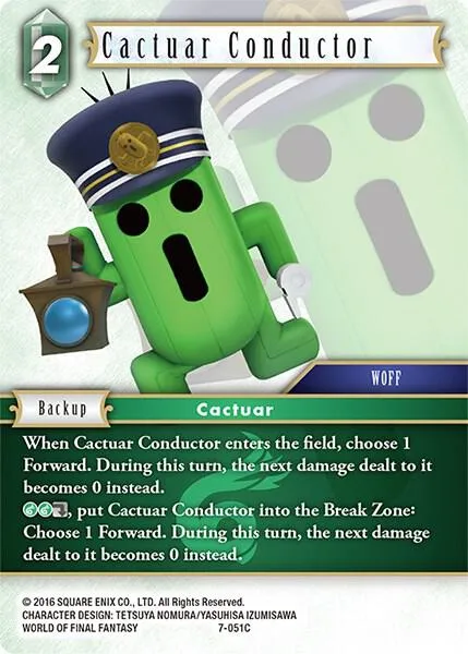 Cactuar Conductor - Foil