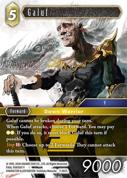 Galuf - Foil