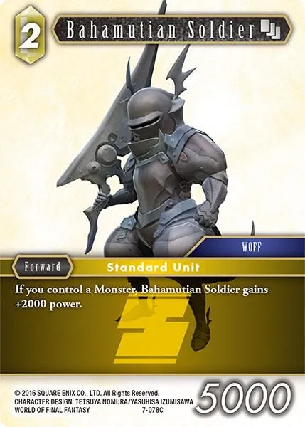 Bahamutian Soldier - Foil