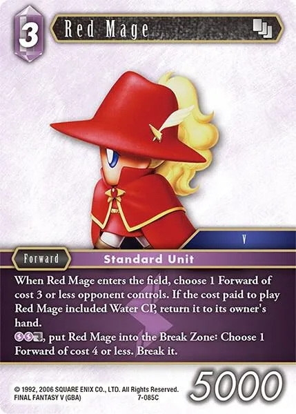 Red Mage - Foil