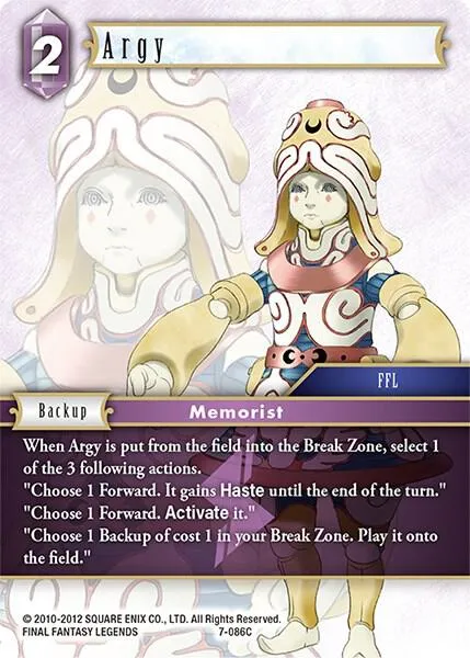 Argy - Foil