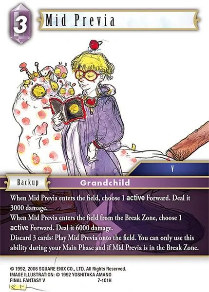 Mid Previa - Foil