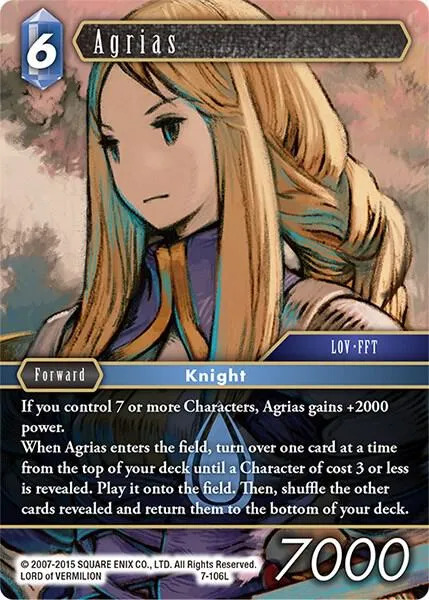 Agrias - Foil