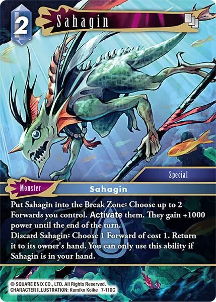 Sahagin - Foil