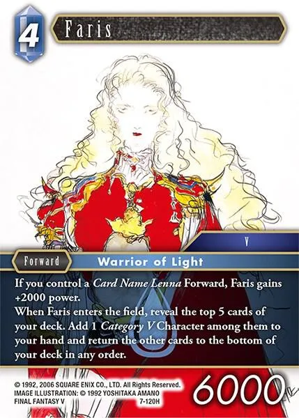 Faris - Foil