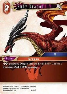 Ruby Dragon - Foil