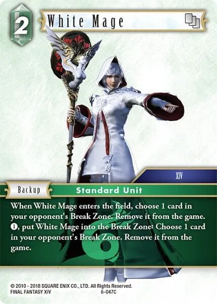 White Mage - Foil