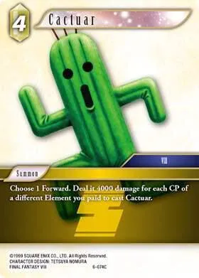 Cactuar - Foil