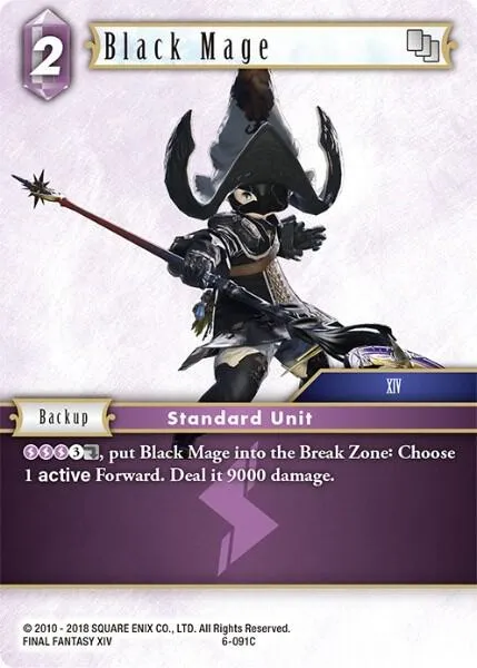 Black Mage - Foil