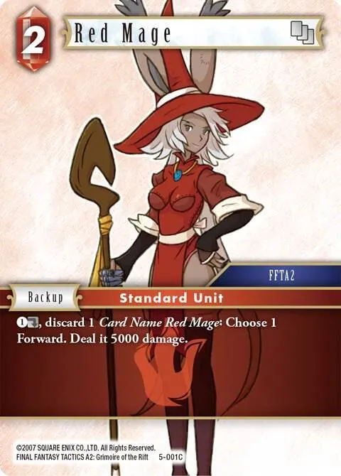 Red Mage - Foil