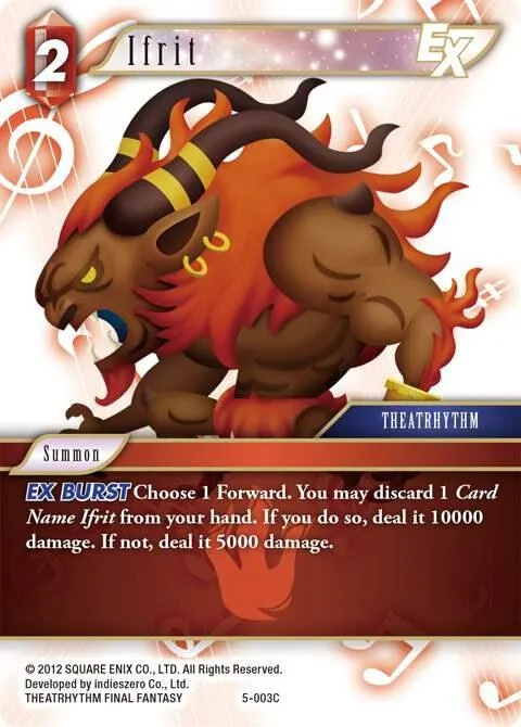 Ifrit EX - Foil