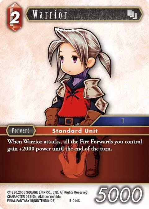 Warrior - Foil