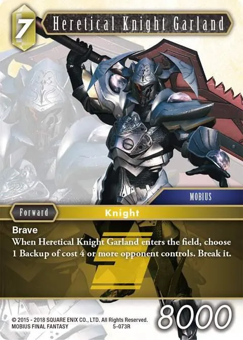 Heretical Knight Garland - Foil
