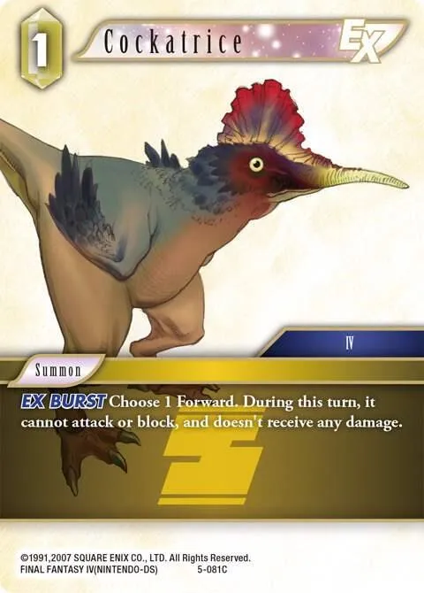 Cockatrice EX - Foil