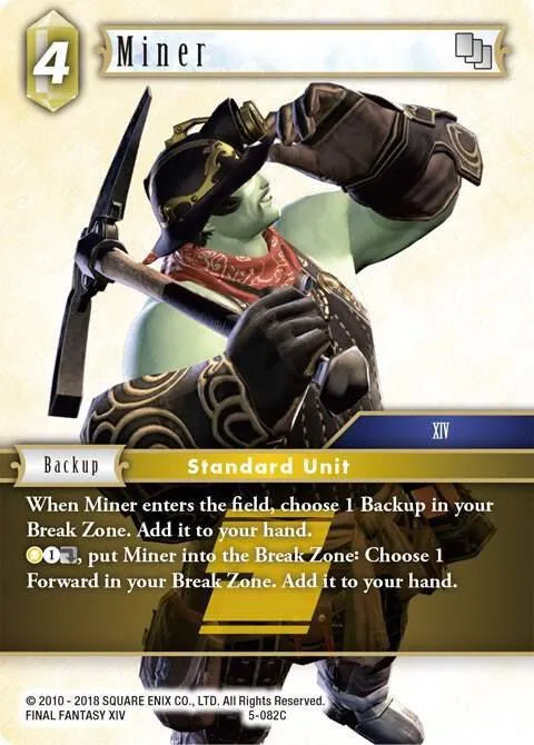 Miner - Foil