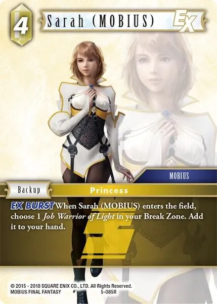 Sarah (MOBIUS) EX - Foil