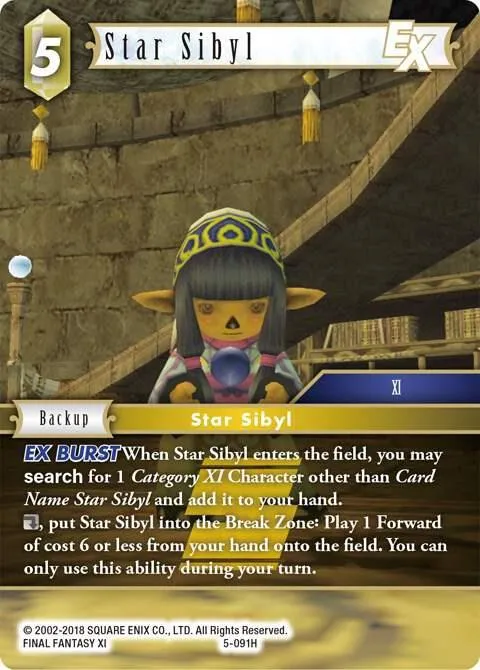 Star Sibyl EX - Foil