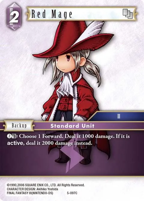 Red Mage - Foil