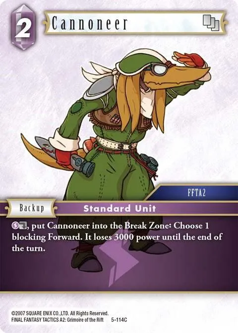 Cannoneer - Foil
