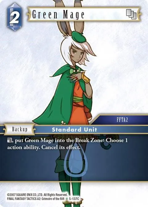 Green Mage - Foil