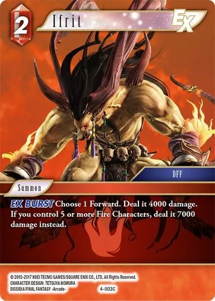 Ifrit EX - Foil