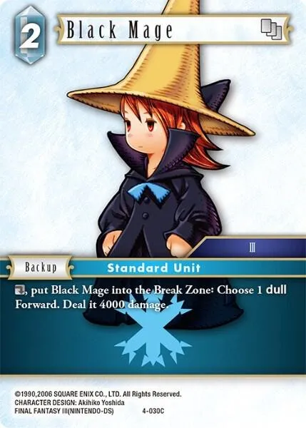 Black Mage - Foil
