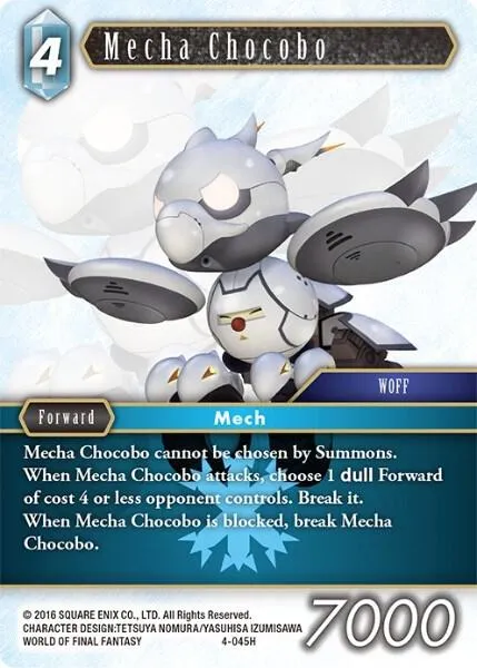 Mecha Chocobo - Foil