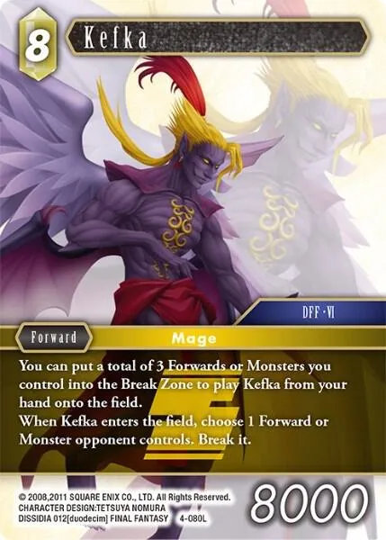 Kefka - Foil