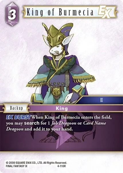 King of Burmecia EX - Foil