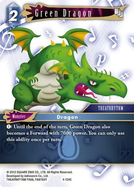 Green Dragon - Foil