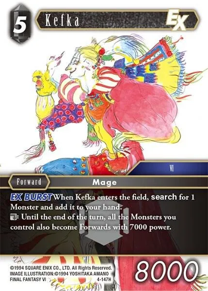 Kefka EX - Foil