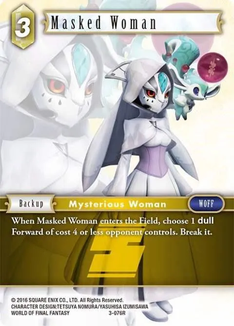 Masked Woman - Foil