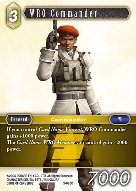 WRO Commander - Foil