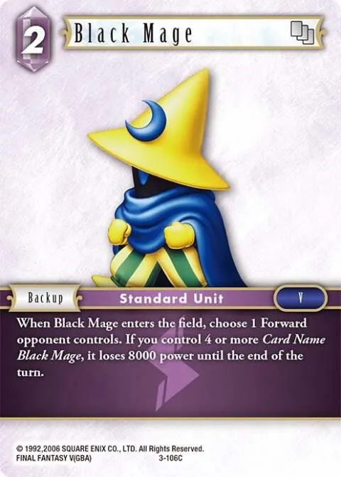 Black Mage - Foil