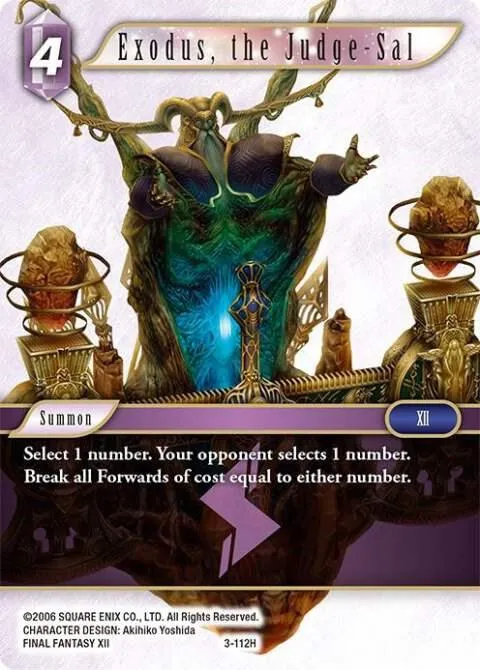Exodus, the Judge-Sal - Foil