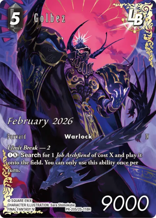 Golbez - Foil
