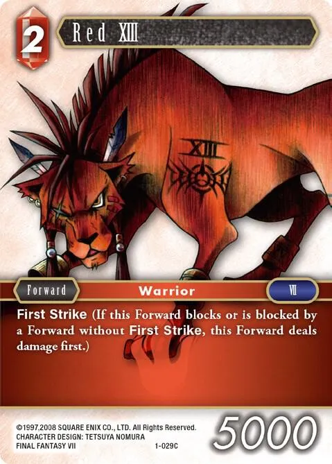 Red XIII - Foil