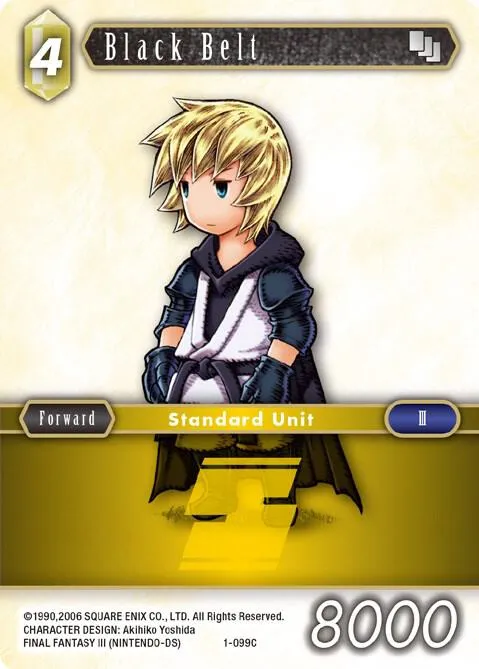 Black Belt - Foil