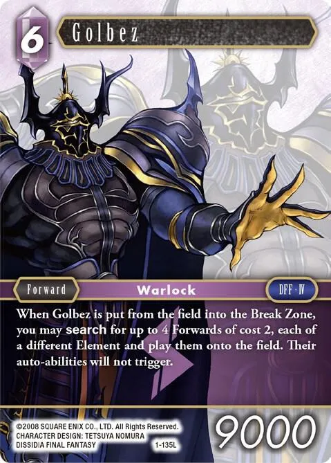 Golbez - Foil