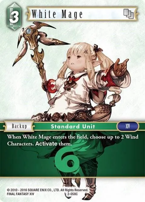 White Mage - Foil