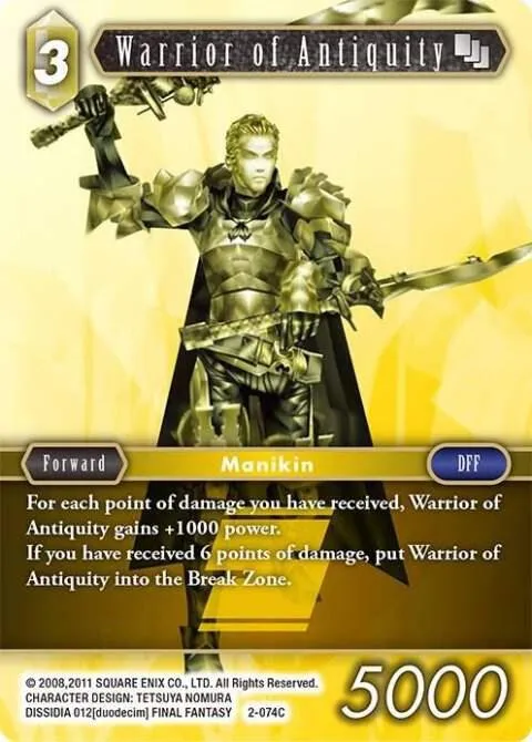 Warrior of Antiquity - Foil