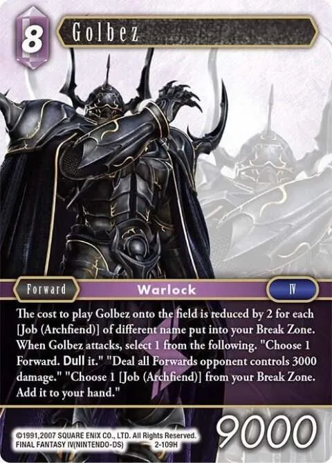 Golbez - Foil