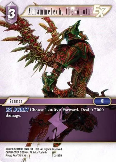Adrammelech, the Wroth EX - Foil