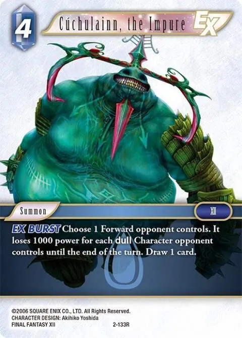 Cuchulainn, the Impure EX - Foil