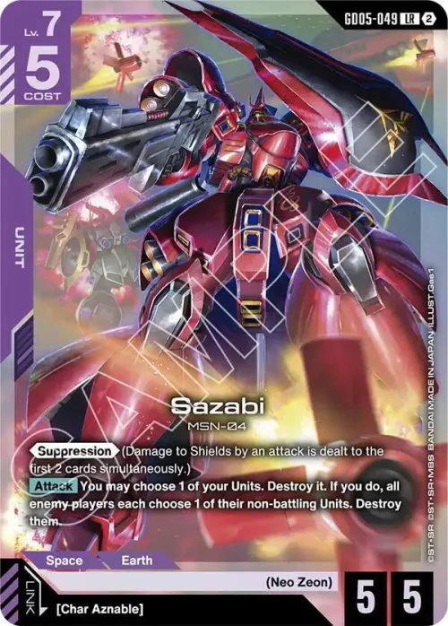 Sazabi - Gd05 049